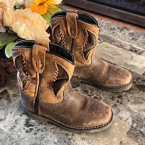 Smoky Mountain Boots Toddler Boys' Autry Western Boots - Square Toe - Size 8m